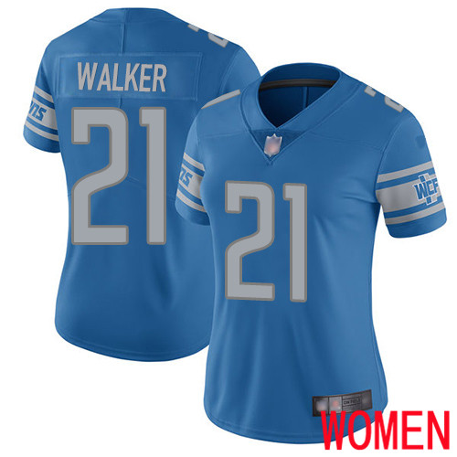 Detroit Lions Limited Blue Women Tracy Walker Home Jersey NFL Football 21 Vapor Untouchable